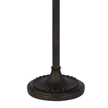 Xia 61 Inch Tiffany Style Vintage Floor Lamp, Glass Shade, Antique Bronze - View 4