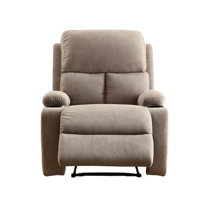 Rosia Homely Recliner , Gray Linen - View 3
