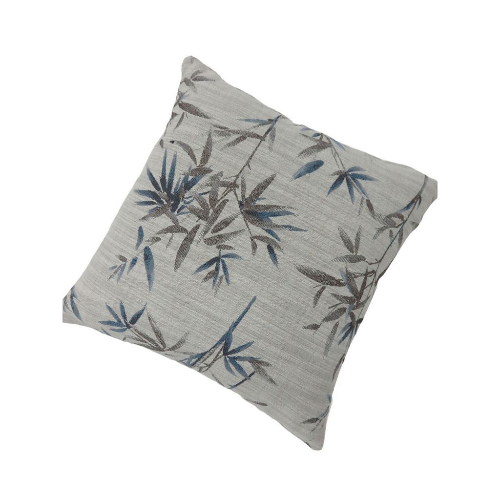 Contemporary Style Set of 2 Throw Pillows, Blue - View 3