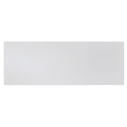 4 Pc 1 Drawer Counter Height Table with Backless Stools, White and Gray - View 4
