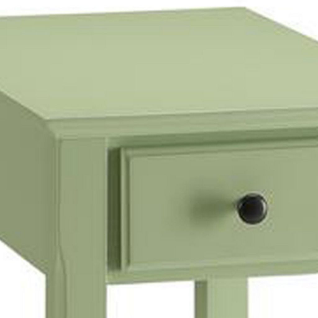 Amiable Side Table, Light Green - View 6