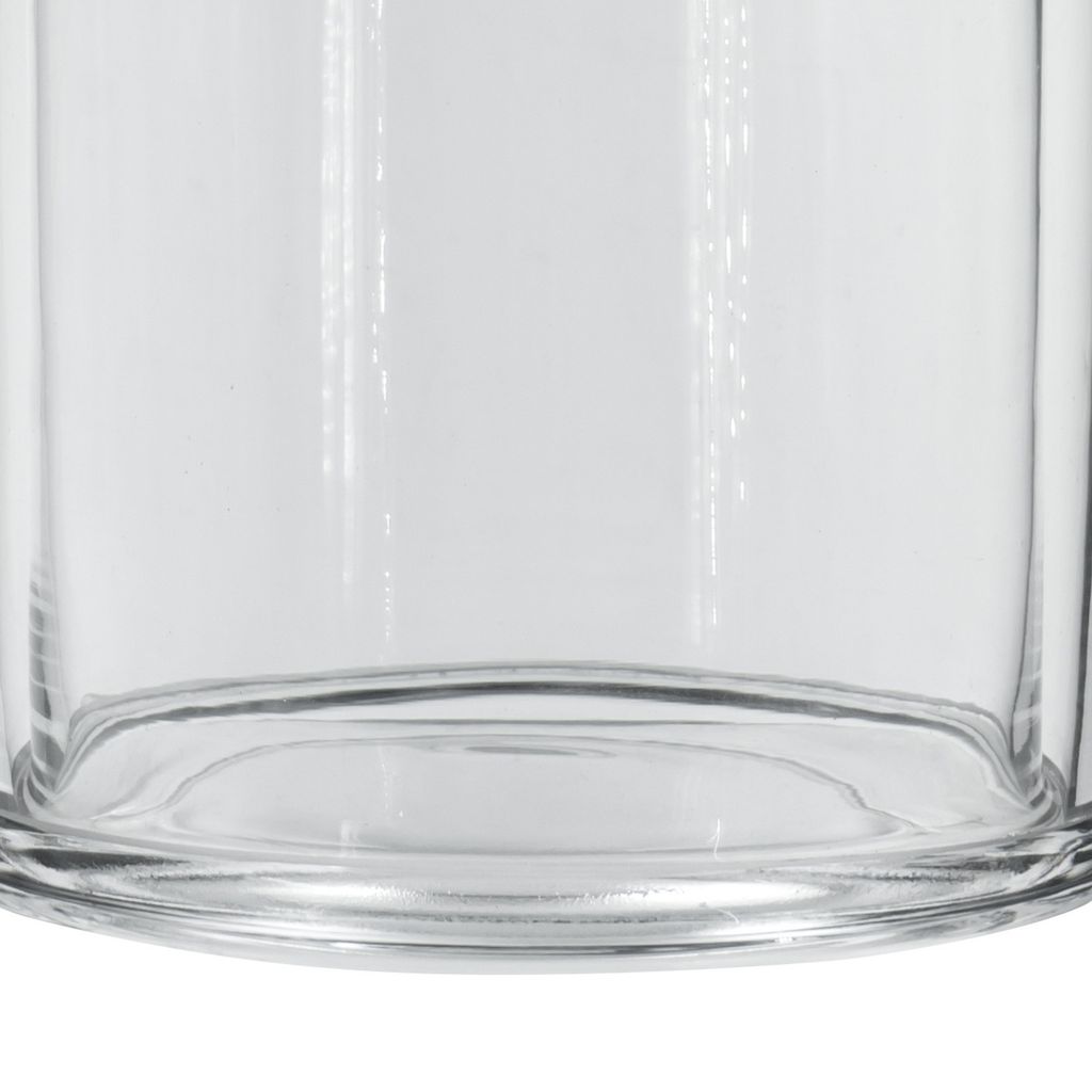 Set of 2 Large Glass Serving Platters with Dome and Finial Handle, Clear - View 4