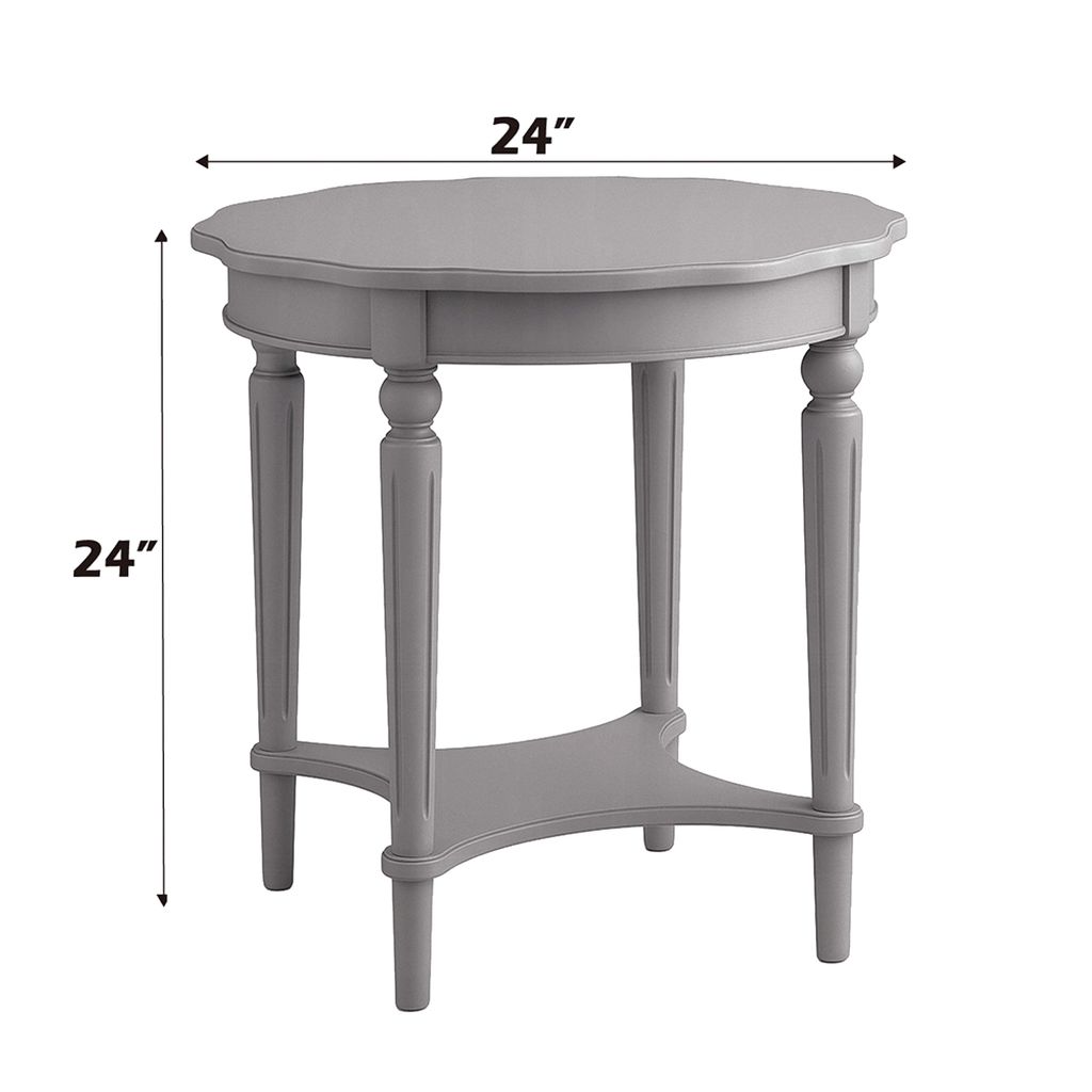 Fordon End Table, Antiqued Slate - View 7
