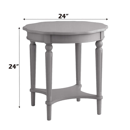 Fordon End Table, Antiqued Slate - View 7
