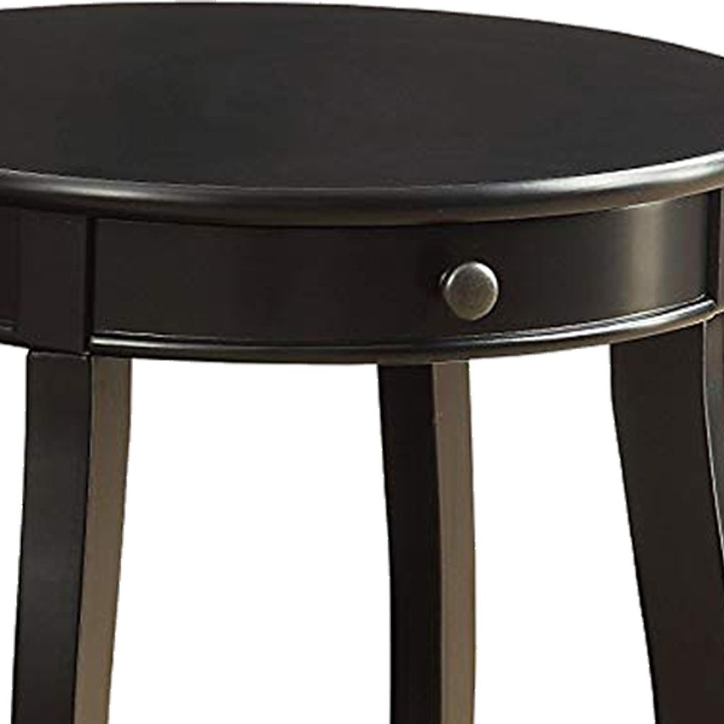 Alysa End Table, Black - View 3