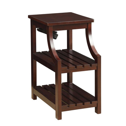 Modish Side Table (USB), Espresso