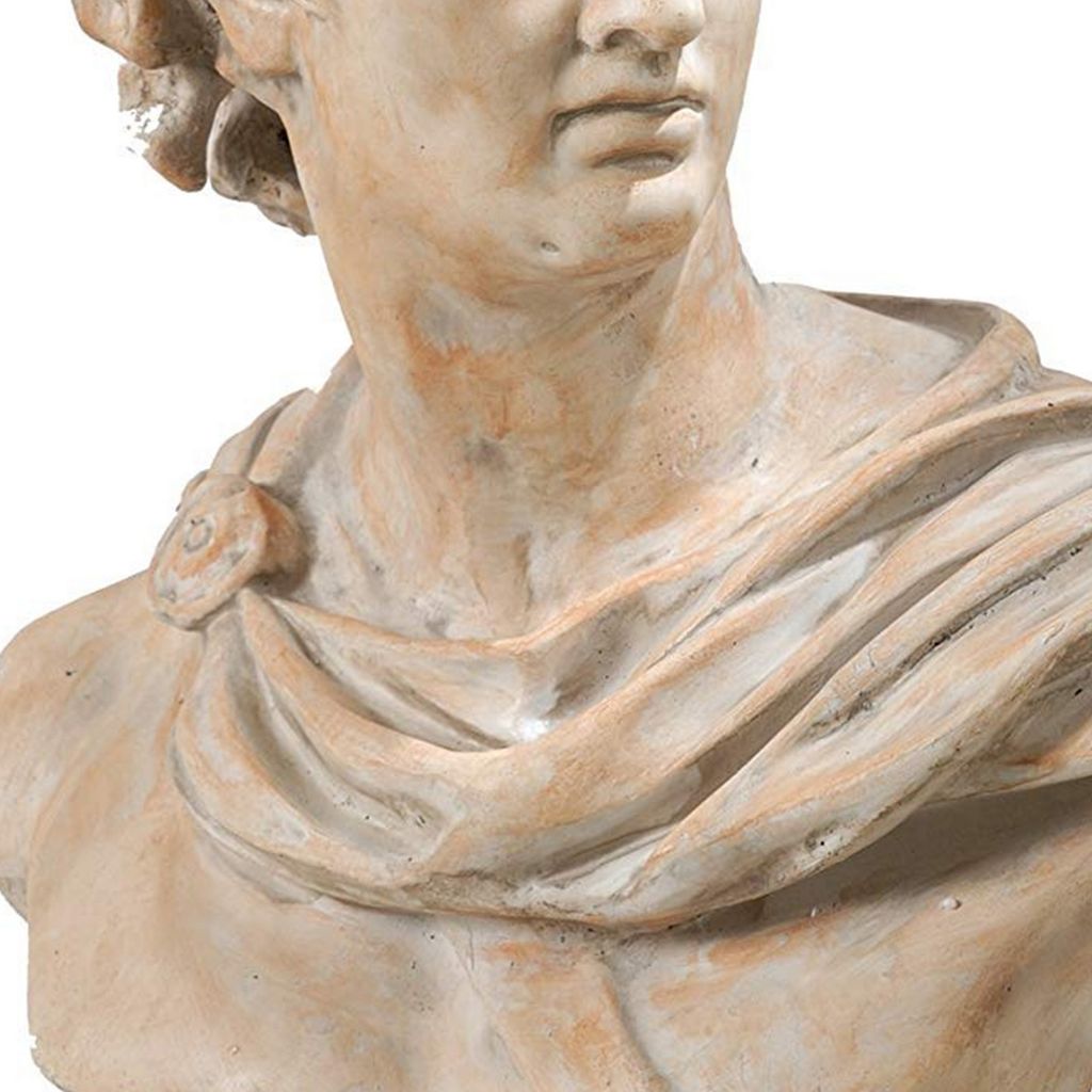 Antiquely Composed Placidia Bust Statue - View 4