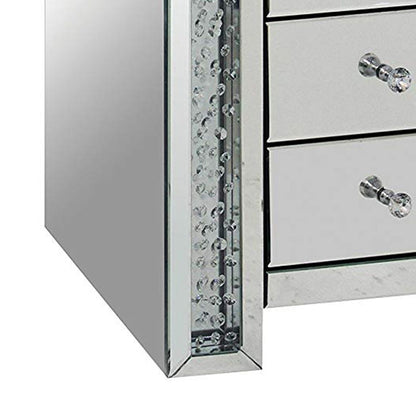 Nysa End Table, Mirrored - View 4