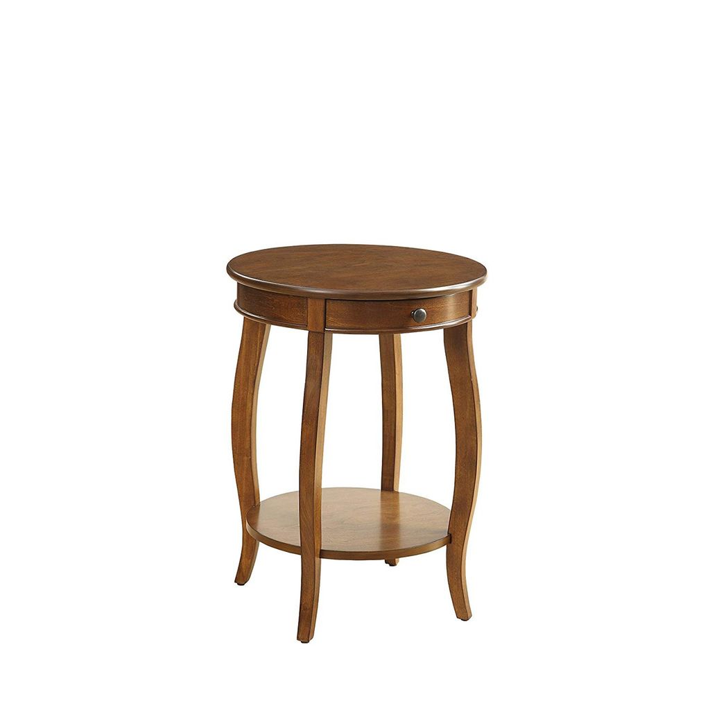 Alysa End Table, Walnut