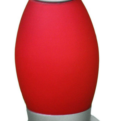 Kid Table Lamp with Rocket Design Silhouette, Red - View 4