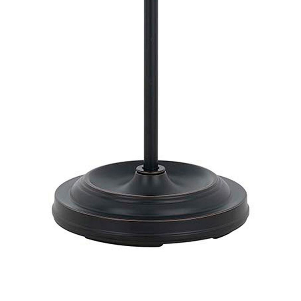 Adjustable Height Metal Pharmacy Lamp with Pull Chain Switch, Black - View 4