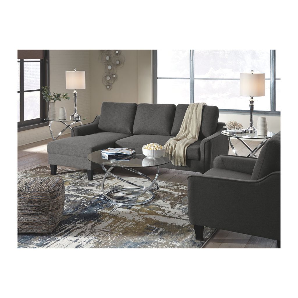 3-Piece Coffee and Side End Table Set | Round Glass Tops with Swirl Chrome Steel Bases | Silver - View 5
