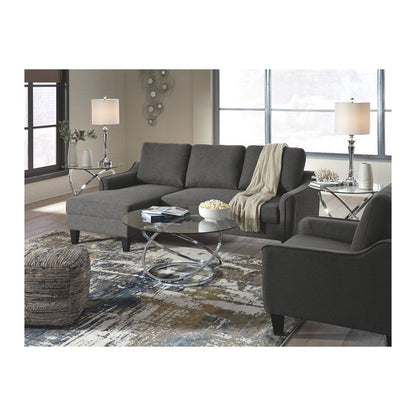3-Piece Coffee and Side End Table Set | Round Glass Tops with Swirl Chrome Steel Bases | Silver - View 5