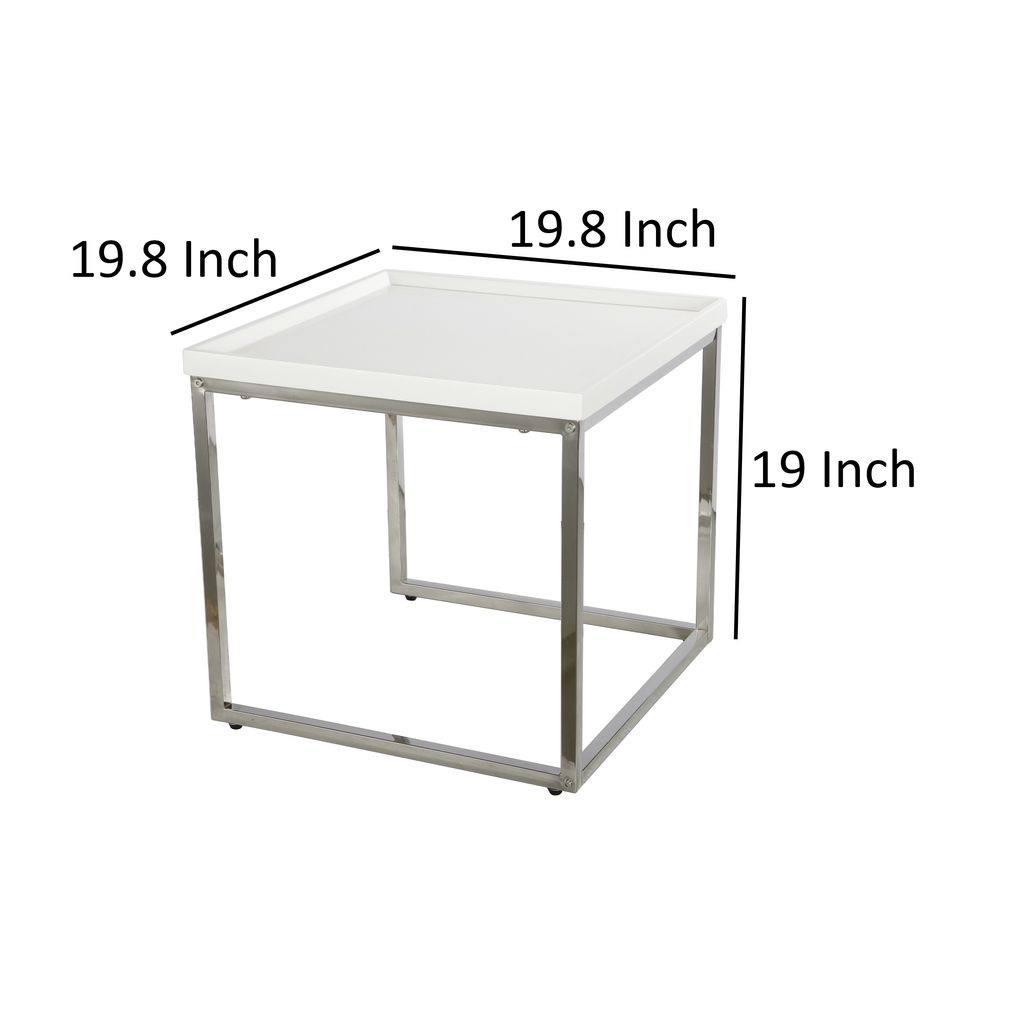 Compactly Striking Nesting Table - View 6