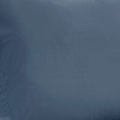 Ivy 4 Piece King Size Cotton Ultra Soft Bed Sheet Set, Prewashed, Dark Blue - View 3