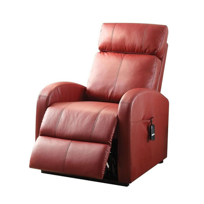 Ricardo Recliner with Power Lift, Red - View 3