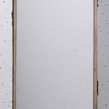 Filo 24 Inch Wall Mirror, Raised Tray Edges, Mirrored Rectangular Frame - View 4