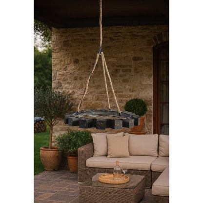 Distinctively Designed Tyre Like Chandelier - View 7