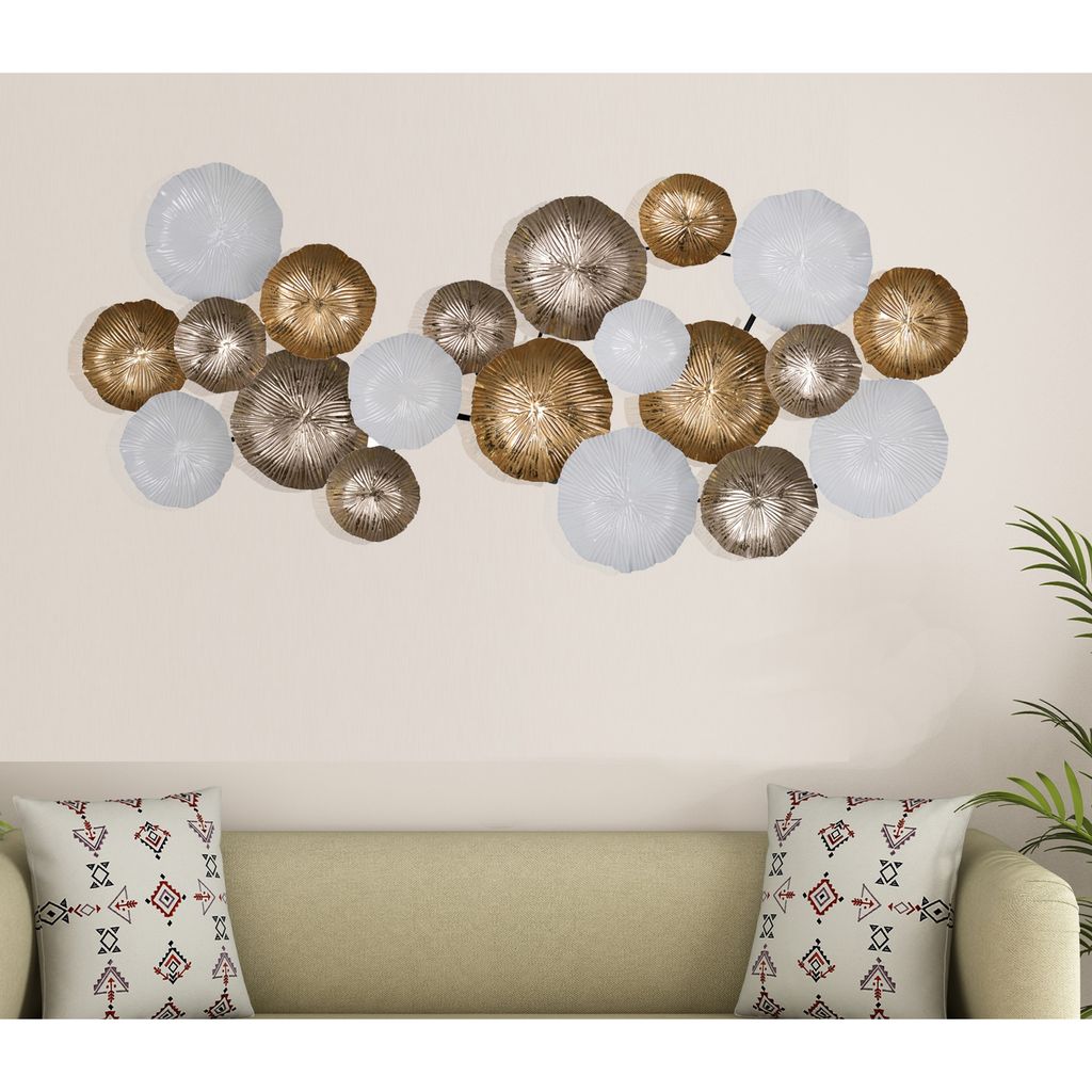Beautifully Designed Metal Wall Accent, Multicolor - View 7