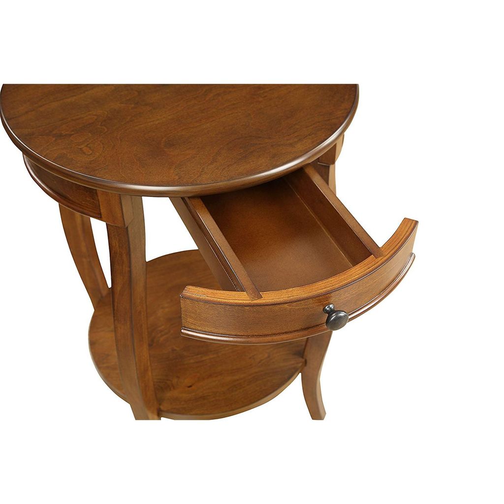 Alysa End Table, Walnut - View 3