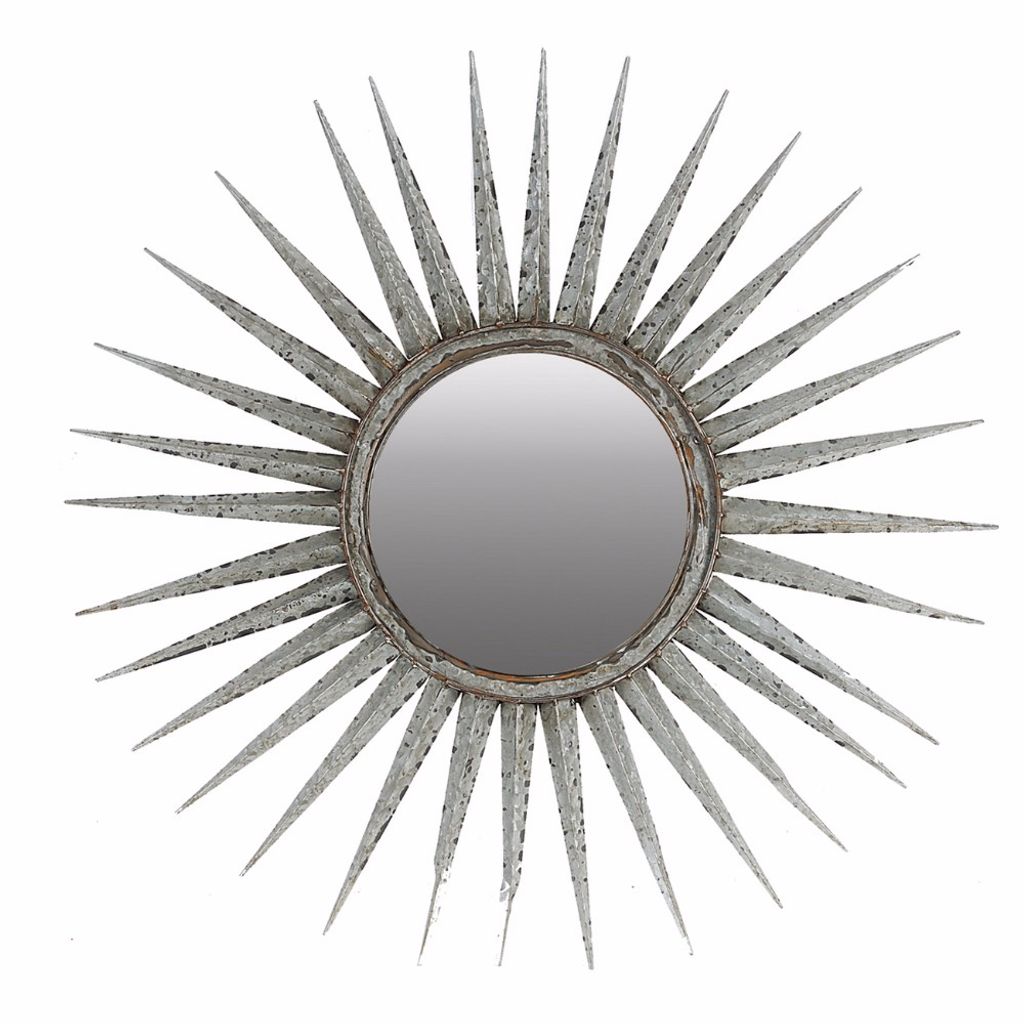 Distressed Sun inspired Mirror - View 7