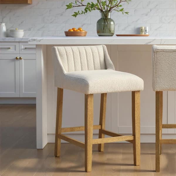 Amber Dining Bench, Gray Fabric Seat w Nailheads, Black Wood, 48 Inch