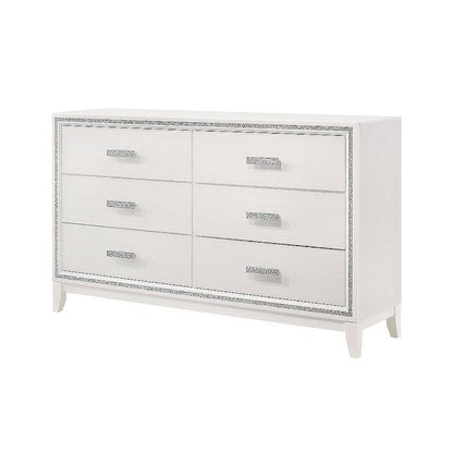 Haiden White Finish Dresser